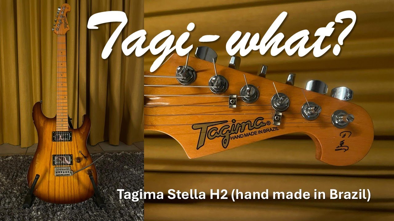 Tagima custom guitar - YouTube