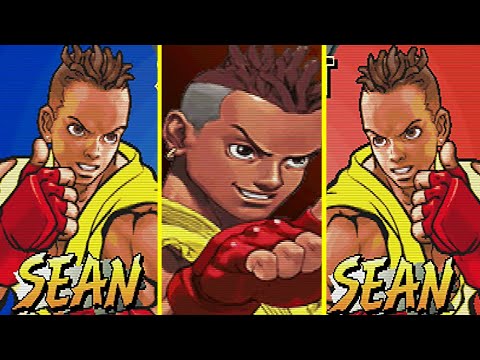 スト3】ショーン必殺技集 -Evolution of Sean's Special Moves