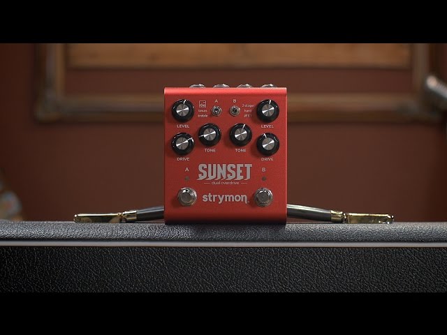 Strymon Sunset Dual Overdrive | CME Gear Demo | Joel Bauman - YouTube
