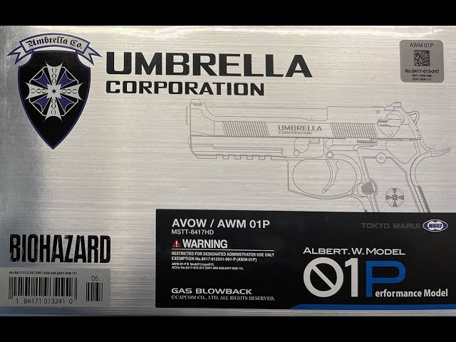 English] Resident Evil Biohazard Umbrella Corporation 01P Albert W