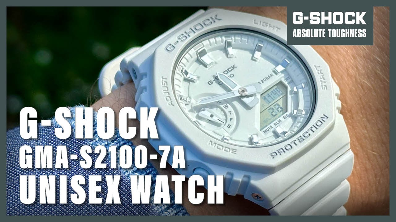 Unboxing The New Casio G-Shock GMA-S2100-7A - YouTube