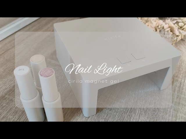 Self-nail] If you're looking for a stylish nail light, this is it