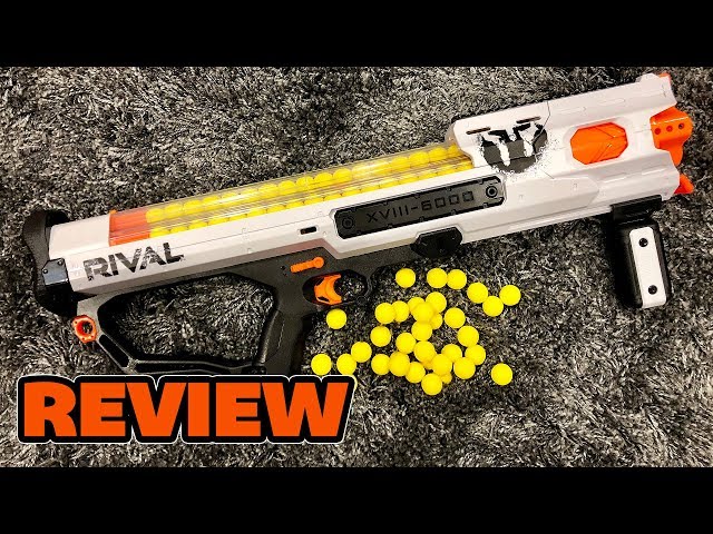 REVIEW] Nerf Rival Hades XVIII-6000 Unboxing, Review and Firing