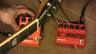 Okko Diablo Gain Plus Overdrive Vs Okko Dominator Distortion Pedal