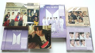 ASMR] Unboxing BTS Japanese Album THE BEST [Type B, C, 7-net