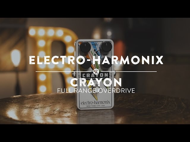 Electro-Harmonix Crayon Full Range Overdrive | Reverb Demo Video