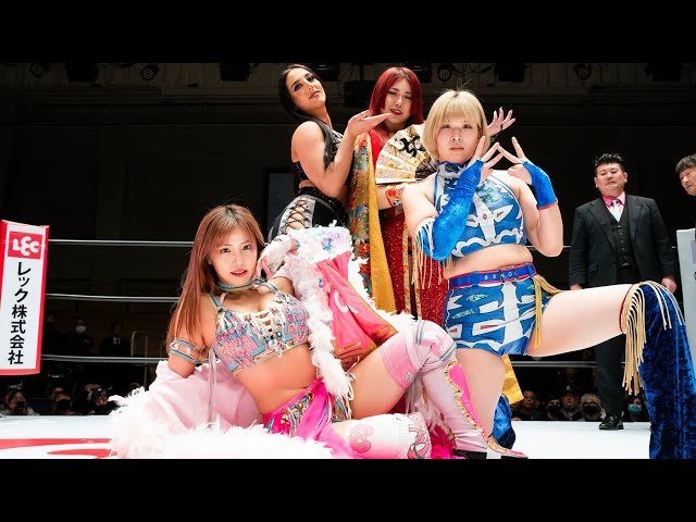 スターダム】E neXus V vs コズエン！舞華＆白川未奈＆ジーナ＆HANAKO