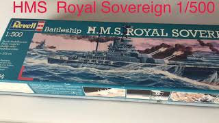 HMS Royal Sovereign 1-500 Scale (Revell) - YouTube