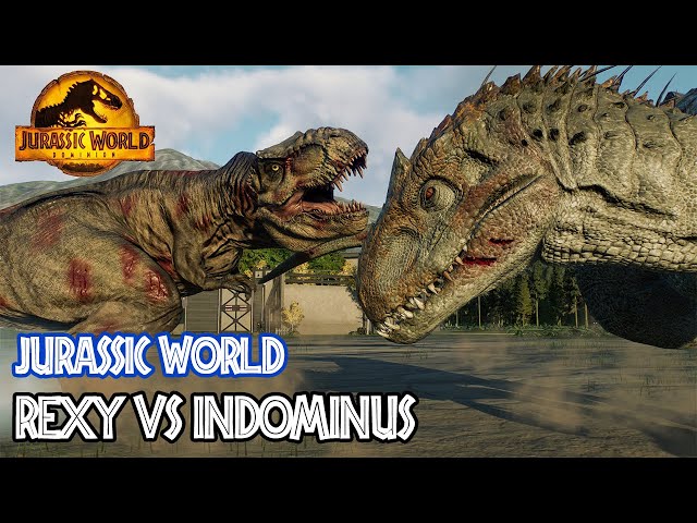 ティラノVSインドミナスレックス! ジュラシックワールドライバル対決