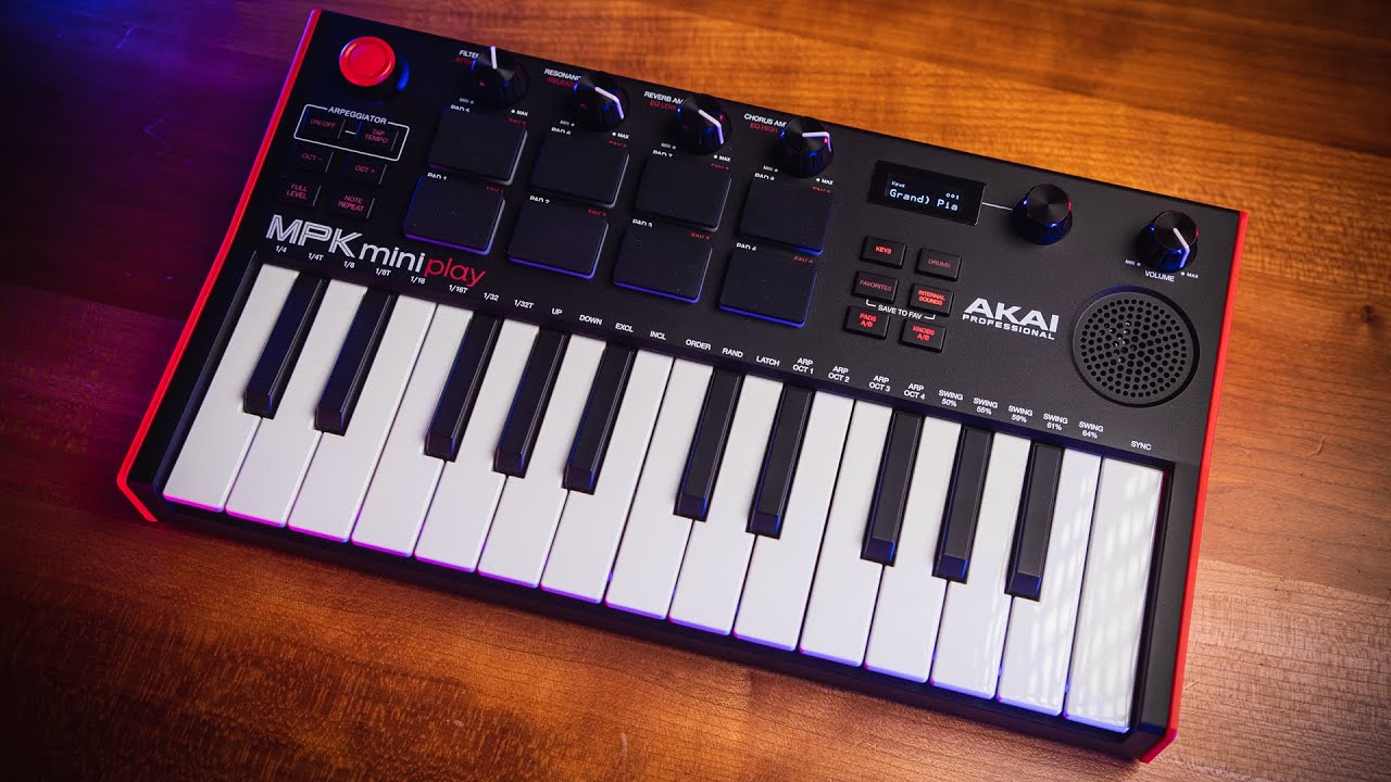 Akai MPK Mini Play mk3 - Initial Thoughts // Review - YouTube