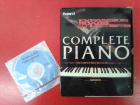 Roland SRX 11 COMPLETE PIANO - YouTube