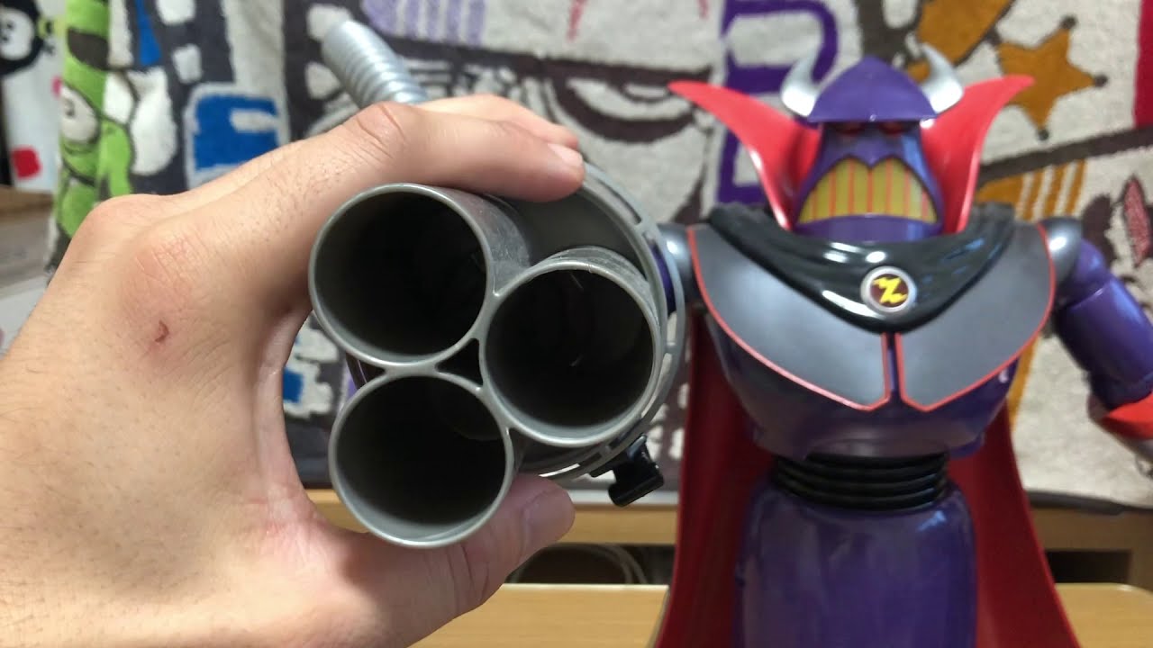 Disney Store US Zurg Talking action figure! - YouTube