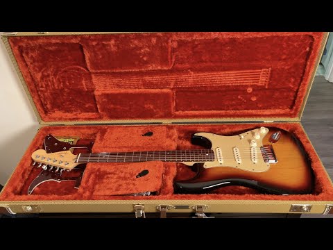 Seymour Duncan humbuckers on an American Deluxe Stratocaster