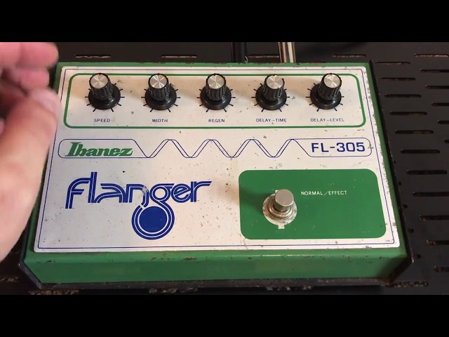 Ibanez FL 305 Flanger Demo - YouTube