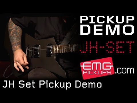 EMG JH Set Pickup Demo - YouTube