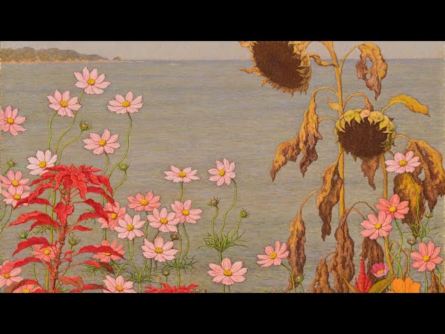 Art Appreciation No. 1061 [Autumn Flowers by the Sea] by Yajuro
