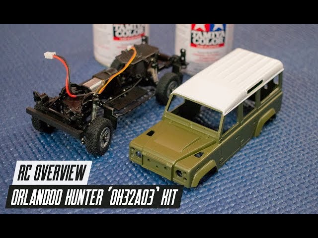 Orlandoo Hunter OH32A03 R/C Kit - Build Overview - YouTube