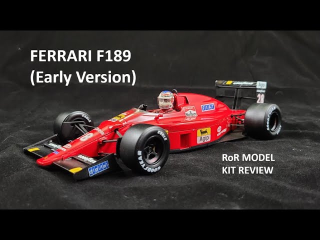Ferrari F189 (Early Version) 1:20 Scale Tamiya #20023 -Model Kit