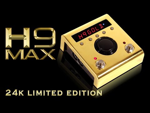 Eventide H9 MAX Gold - YouTube