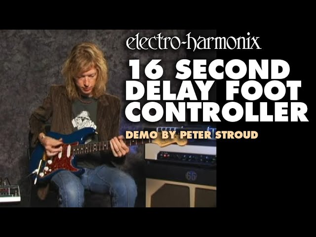 Electro-Harmonix 16 Second Digital Delay Foot Controller (Demo by