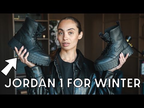 The Jordan 1 for WINTER: Brooklyn Boot Black Review, Sizing and