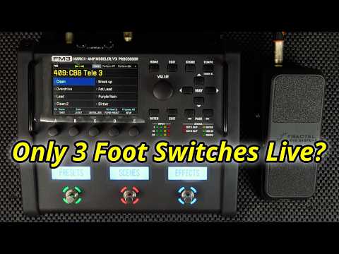Fractal Audio Fm3 Mk ii Turbo First Gig - Are 3 Foot Switches