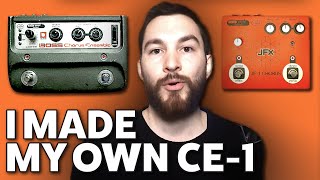 I made my own BOSS CE-1 - YouTube