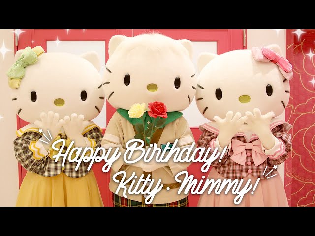 Happy Birthday】ハローキティ＆ハローミミィ 誕生日おめでとう
