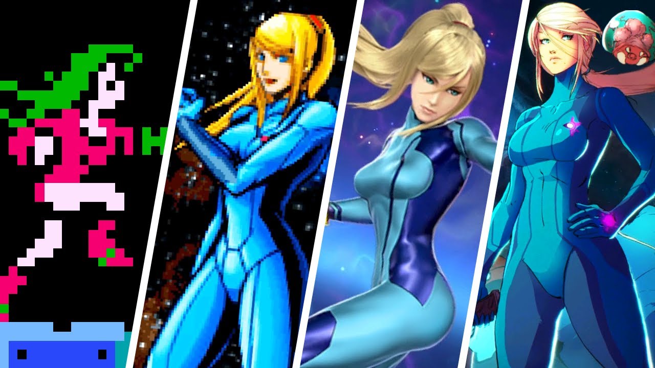 Evolution of Zero Suit Samus in Metroid Games (1986-2022) - YouTube