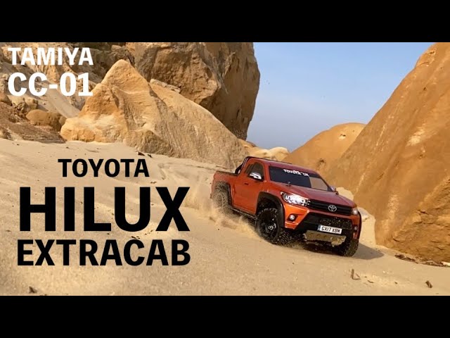 タミヤCC-01 ハイラックス】 リアルに仕上がったRCを初走行！TOYOTA