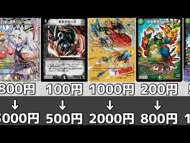 デュエマ】カード価格高騰まとめ【2025年9月下旬】 - YouTube