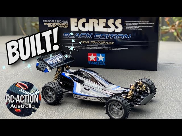 Tamiya Egress Black Edition 2022 is Built! Kit 47489 - YouTube