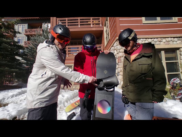 Salomon District HPS 2020 Snowboard Binding Review - YouTube