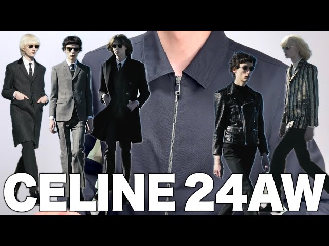 ついに発表された、エディスリマンのラストコレクション！？【CELINE