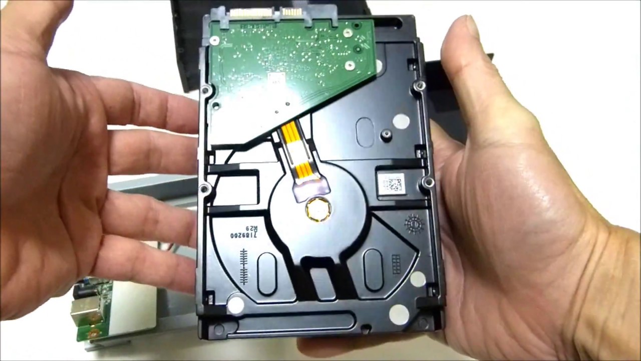 外付けHDD 分解 io data アイ・オー・データ HDC-LA4.0 22時間使用で