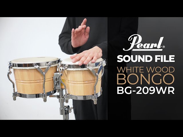 パールパーカッション サウンドファイル【ホワイトウッド・ボンゴ
