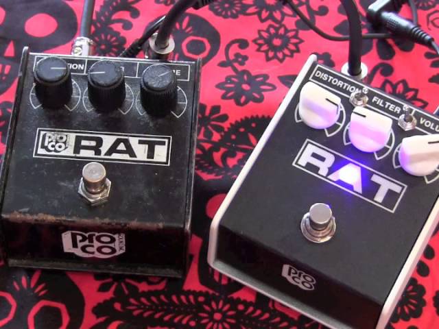 ProCo RAT shootout Vintage 80's White Face versus MODERAT from MSM
