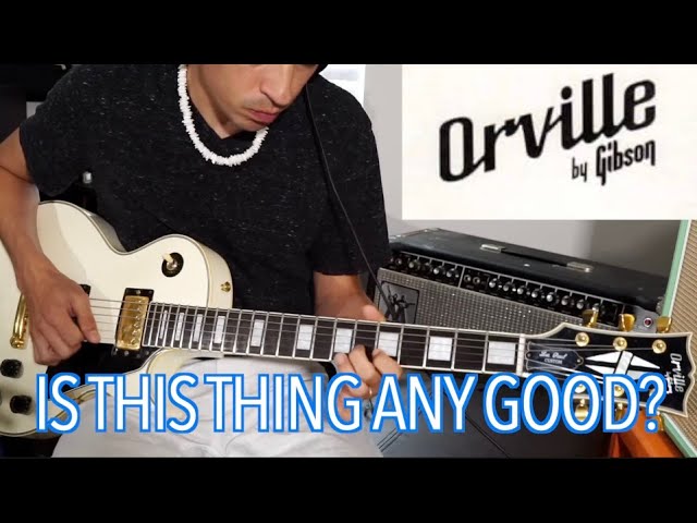 Reviewing my 1990 Orville by Gibson Les Paul Custom, Bill Lawrence