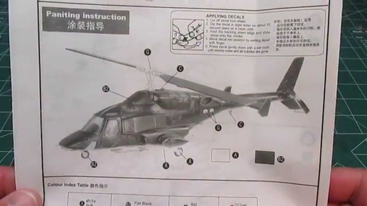 Kitech Airwolf 1/48 Helicopter Model Kit Review - YouTube