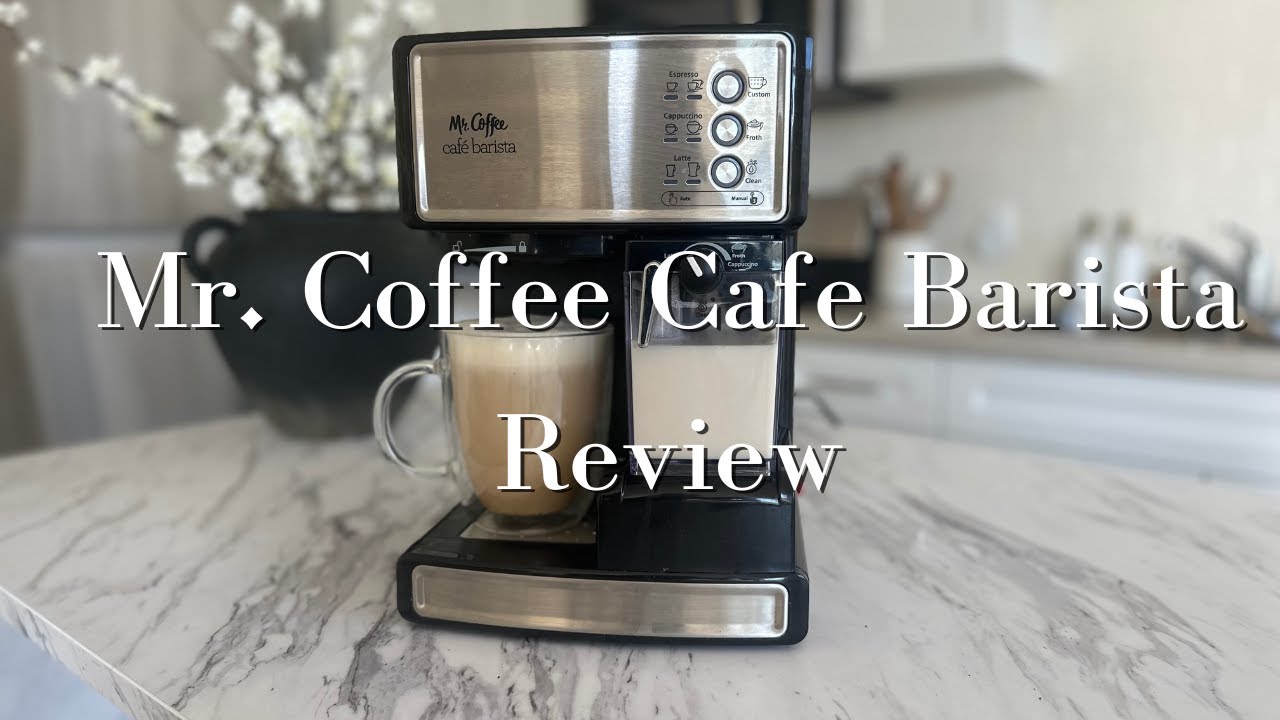 Mr. Coffee Cafe Barista Review 2025: Best Espresso Machine for