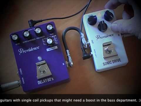 Providence Effectors: Sonic Drive Overdrive (with DLY-83) - YouTube
