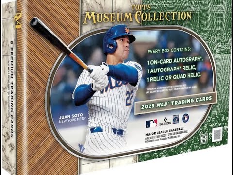 BGB1758 ケース開封 MLB 2025 TOPPS MUSEUM COLLECTION GROUP BREAKS