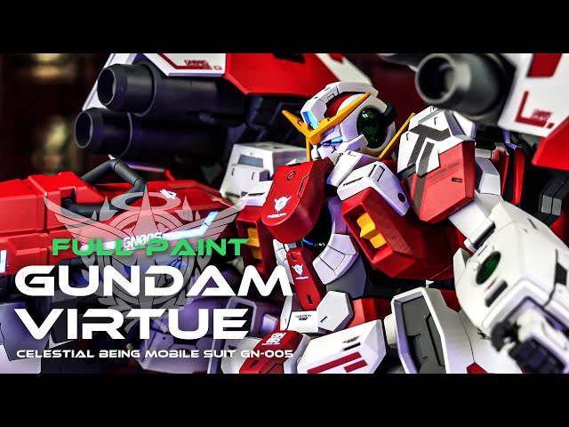 Gunpla Full Paint] I tried painting the MG Gundam Virtue with