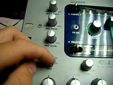 NUMARK DXM06 DJ MIXER WITH 12 EFFECTS - YouTube