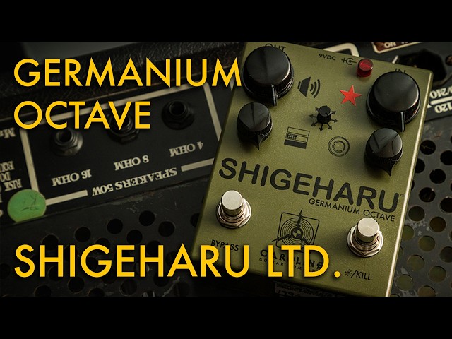 SHIGEHARU Germanium Octave, 2025 Edition Available Now - YouTube