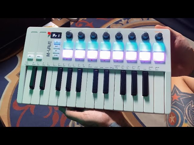 M-Vave SMK-25 II (Bluetooth MIDI Controller!) - YouTube