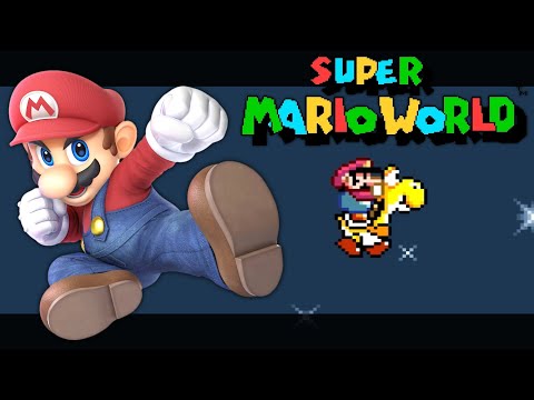 スーパーマリオワールド】ヨッシージャンプがあるからね。【SUPER