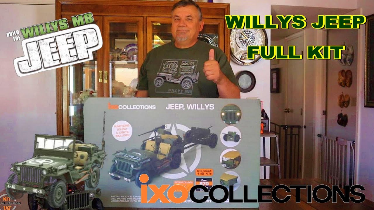 Build the IXO Collections Willys MB Jeep Full Kit Review - YouTube