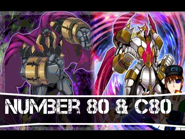 Yugioh Number 80 Rhapsody in Berserk & Number C80 Requiem in