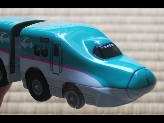 電車チョロq E5系新幹線 はやぶさ（shinkansen series E5） - YouTube
